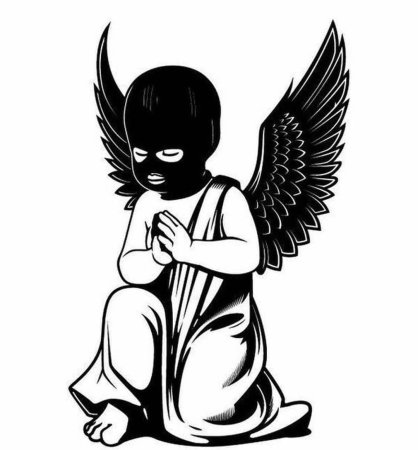 Эскизы тату ангелочки
