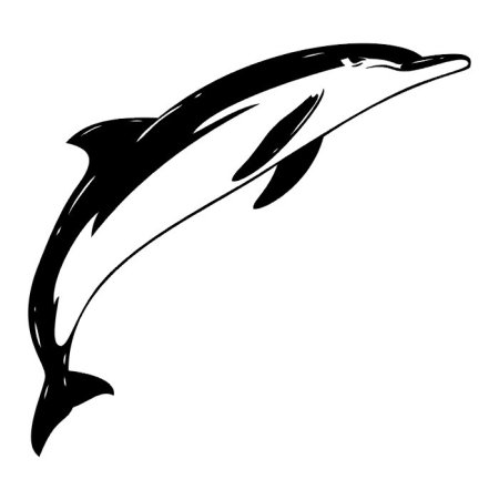 Тату Дельфин эскизы