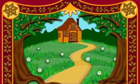 Декорации к сказке красная шапочка