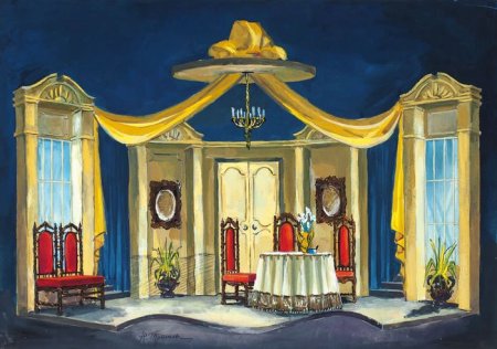 Декорации к спектаклю