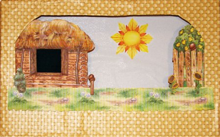 Декорации для кукольного театра Колобок