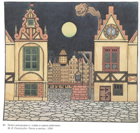 Билибин художник эскизы декораций