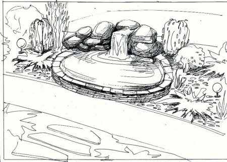 Эскиз ландшафта