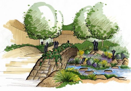 Ландшафт в графике