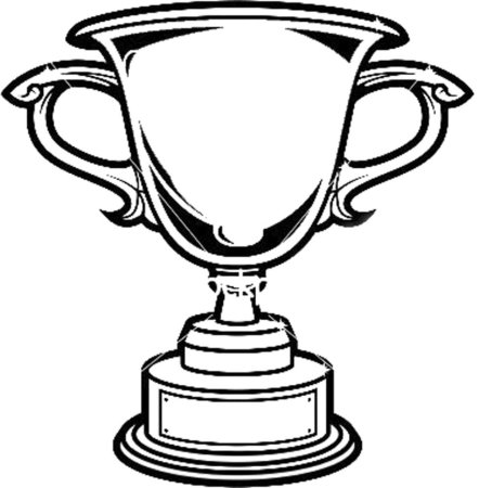 Кубок раскраска