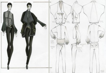 Мужская фигура для эскизов