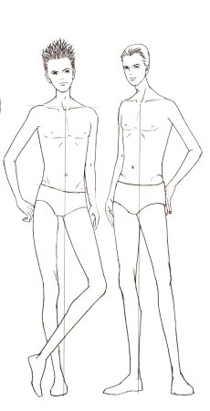 Эскизы одежды