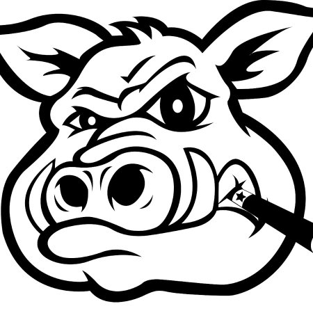 Морда свиньи