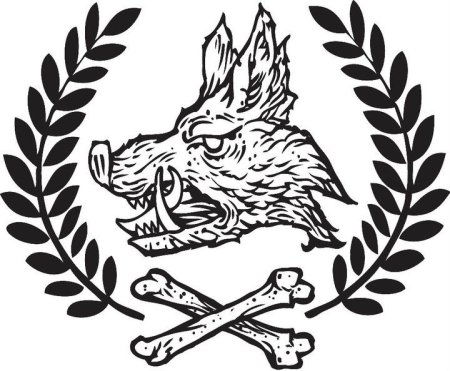 Тату кабана эскизы