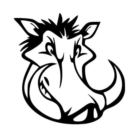 Кабан вектор