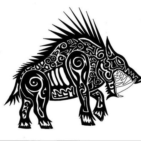 Кабан для выжигания