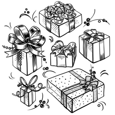 Эскизы подарочных коробок
