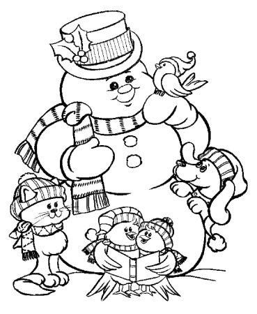 Рождественский рисунок раскраска