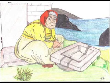 У разбитого корыта карикатура