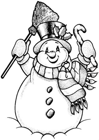 Новогодние рисунки печать