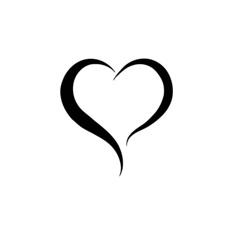 Тату сердечко