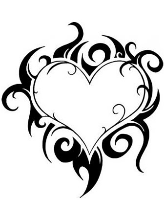 Сердечко эскиз