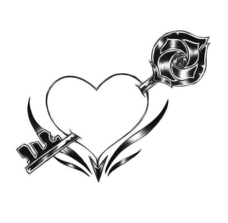 Сердечко эскиз