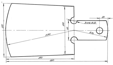 Чертежи разделочных досок из дерева с размерами