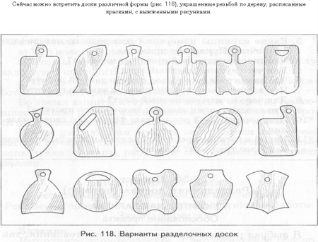 Чертёж разделочной доски технология