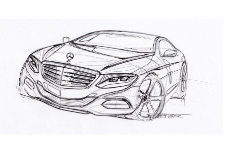 Mercedes-Benz w222 чертеж