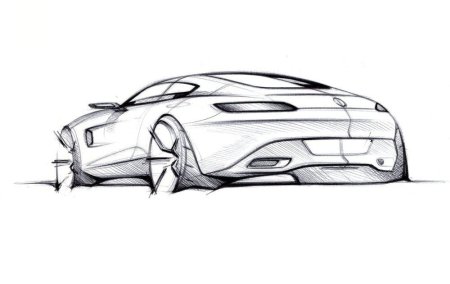 Эскиз автомобиля