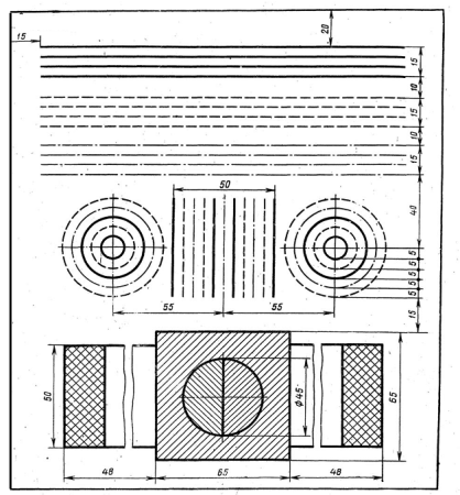 Линии чертежа Боголюбов