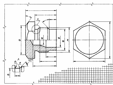 Профильный разрез Инженерная Графика