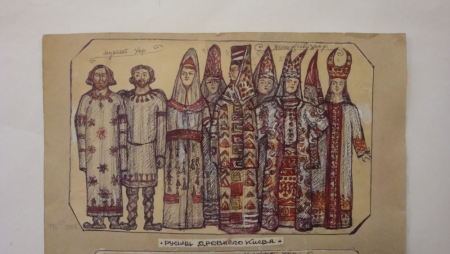 Раскраска сцена театра