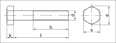 Болт м10 чертеж