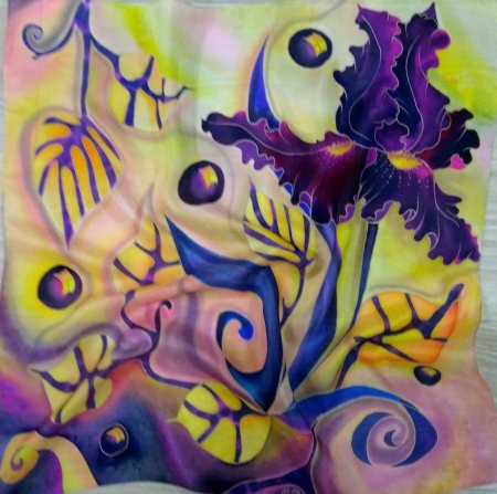 Рисование в стиле батик