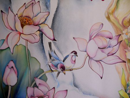 Батик роспись по ткани