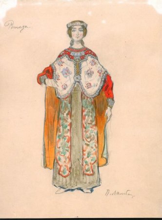 Эскизы костюмов к опере Иван Сусанин