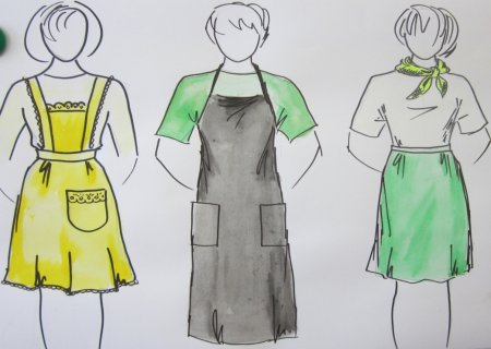 Фартук 5 класс