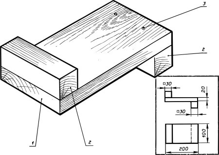 Технологическая карта упора для пиления