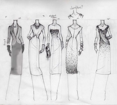 Скетчи мебели для начинающих