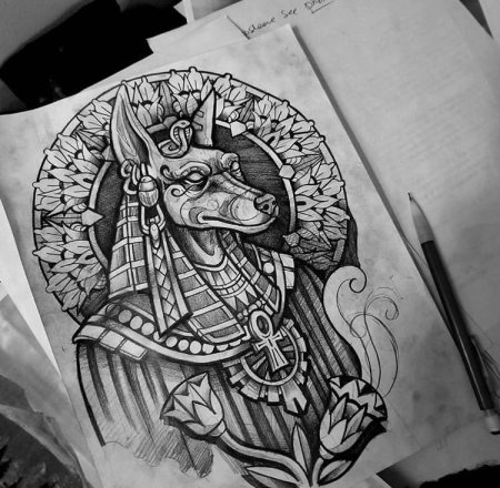 Horus Осирис Анубис