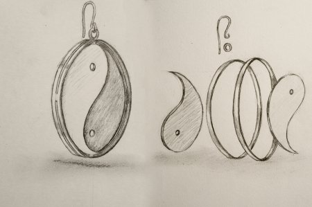 Украшения карандашом