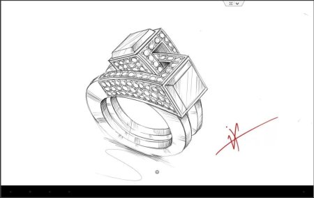 Эскизы ювелирных изделий