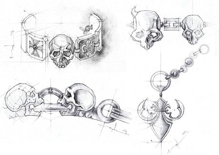 Эскизы ювелирных украшений