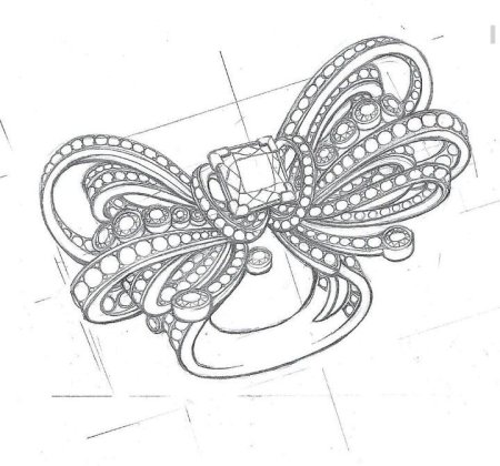 Украшения карандашом