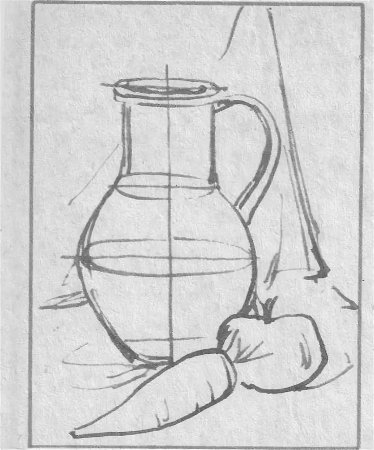 Рисование натюрморта пошагово