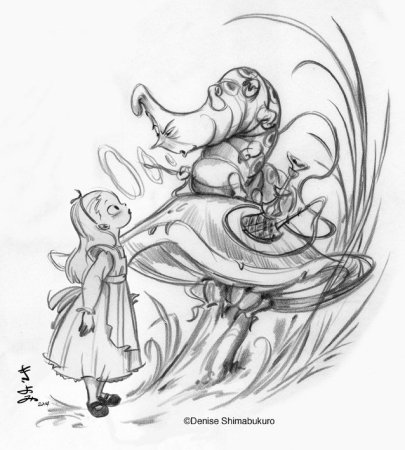 Иллюстрации к сказкам черно белые