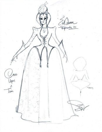 Раскраска снежной королевы из сказки Снежная Королева