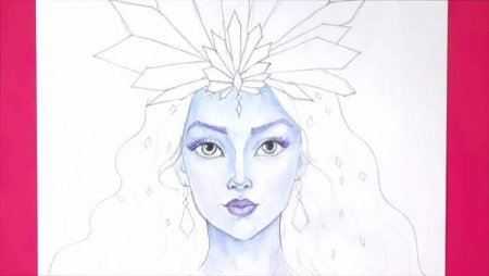 Раскраска Кай и Герда Снежная Королева