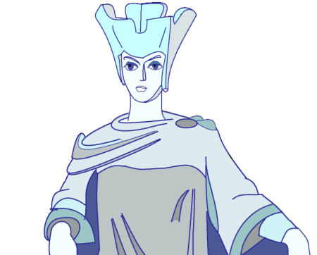 Рисунок на тему Снежная Королева