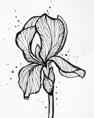 Стилизированные цветы