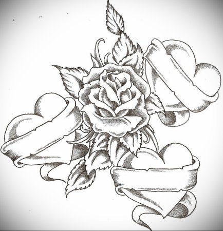 Эскизы татуировок карандашом