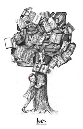 Зарисовка книги