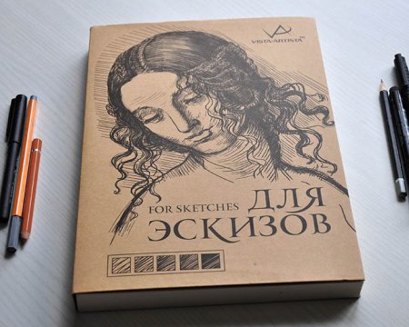Скетчбук Vista artista Леонардо